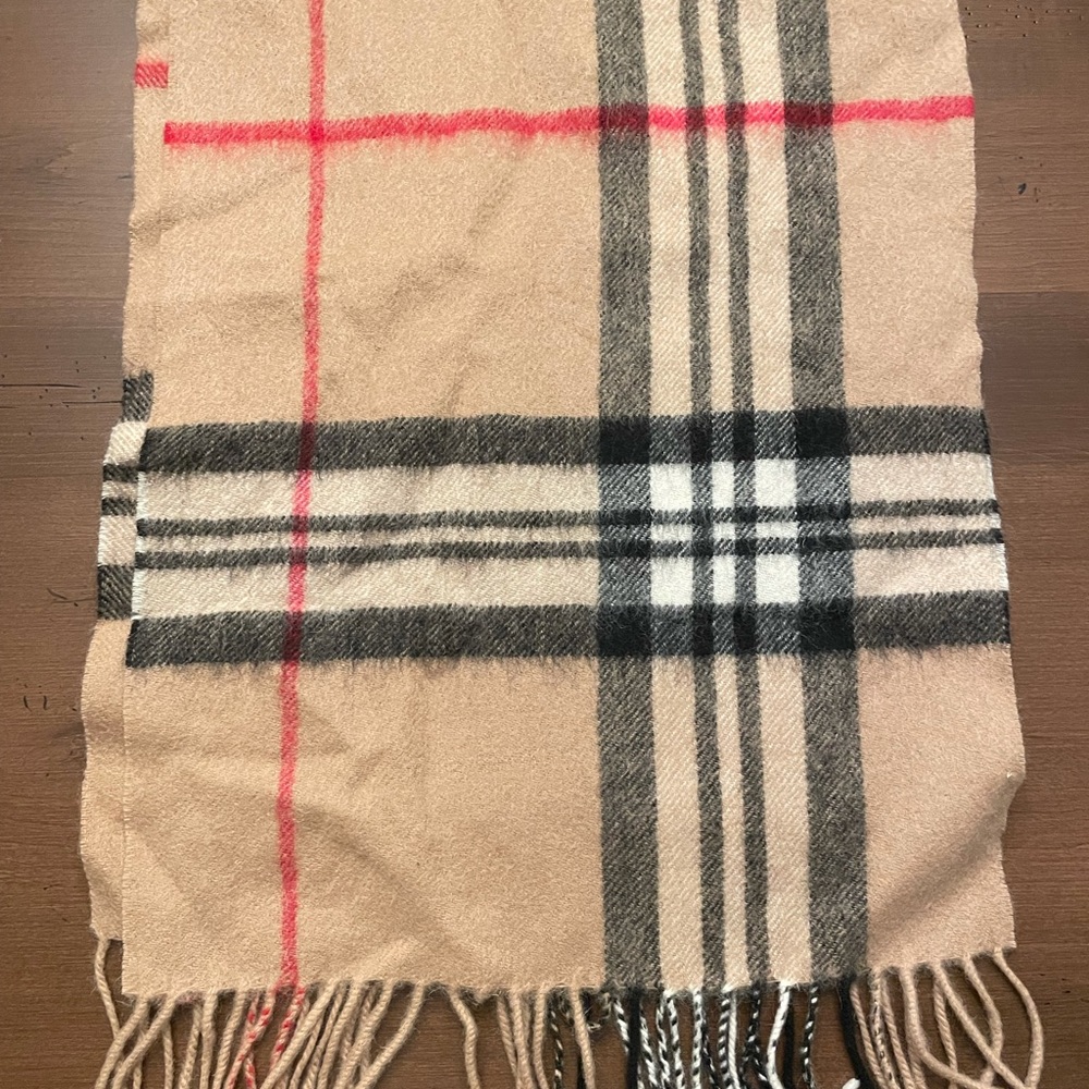 Plaid scarf